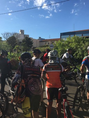 Cerca de 100 ciclistas reunidos em São Carlos