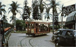 Os bondes em São Carlos