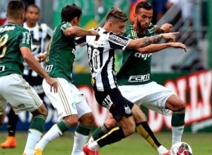 palmeiras e santos