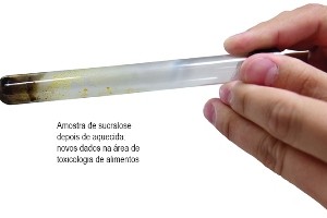Risco de aquecer adoçante