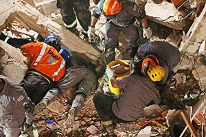 Prédio da Assembléia de Deus, em Diadema, estava em reforma