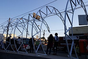 A instalação começou pela avenida São Carlos