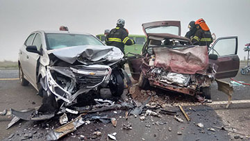 Acidente deixa radialista em estado grave