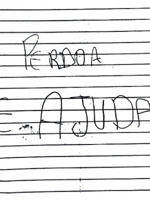 Menina relatou estupro em carta escrita para a mãe
(Divulgação/Polícia Militar)