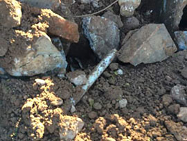 Denúncia aponta mudança de local para depósito de material contaminante