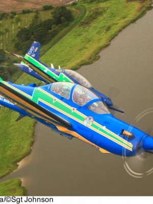 Cidade é a primeira cidade da região a receber nova apresentação com Super Tucano