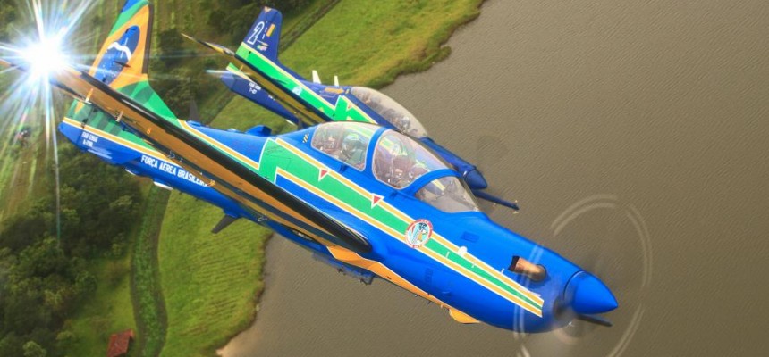 Cidade é a primeira cidade da região a receber nova apresentação com Super Tucano