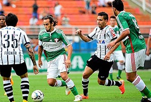 Palmeiras vence clássico contra Conrínthias