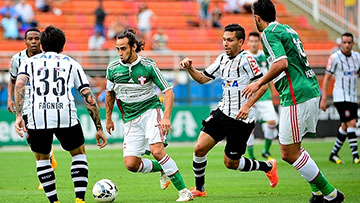 Palmeiras vence clássico contra Conrínthias