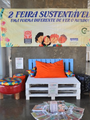 A XVI Mostra de Arte e a II Feira Sustentável do Projeto Pequeno Cidadão da USP São Carlos podem ser visitadas até esta sexta-feira, dia 24, das 9 às 17 horas, no Espaço Primavera