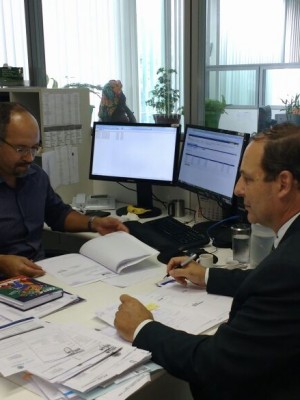 Bragatto  em Brasília na Sec de Políticas Públicas do MT