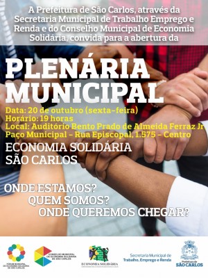 AAAPLENARIA ECONOMIA SOLIDARIA CONVITE