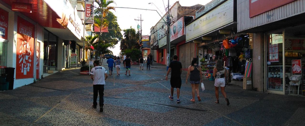 abertura calçadão