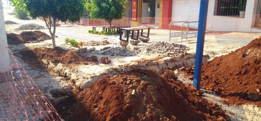 obra calcadão 2