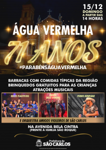 71 anos agua vermelha