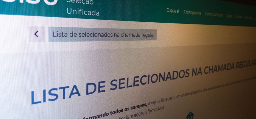 resultado do Sisu, educação. MEC