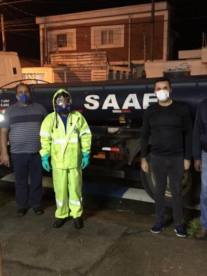 Rodson e equipe do SAAE