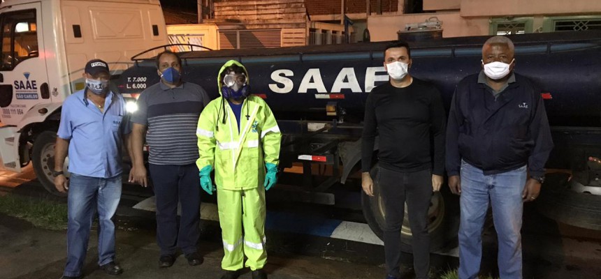 Rodson e equipe do SAAE