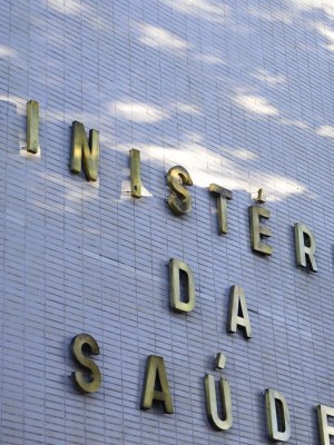 Fachada do Ministério da Saúde na Esplanada dos Ministérios