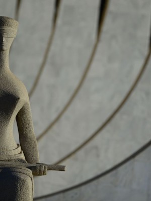 Fachada do edifício sede do Supremo Tribunal Federal - STF