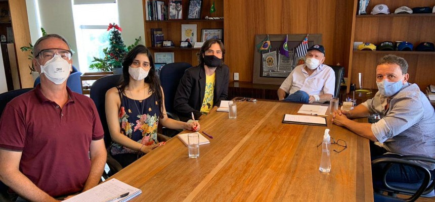 Djalma Nery reunião na Prefeitura