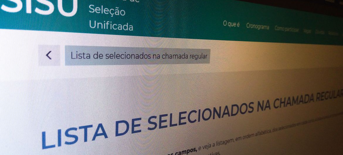 resultado do Sisu, educação. MEC