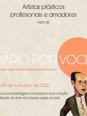 inscrições exposição digital Mário Por Você