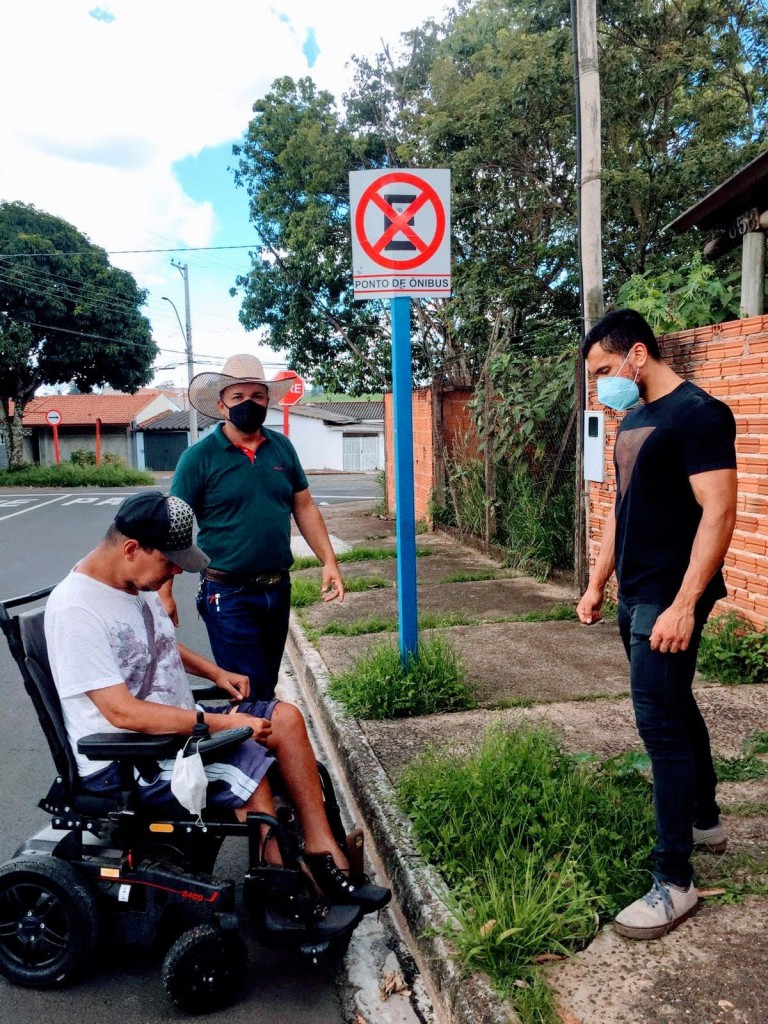 visita rua cadeirante