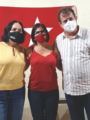Marcia, Raquel e Nilto
