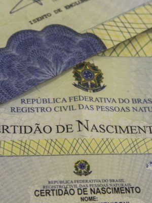 Certidão de Nascimento