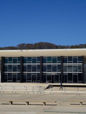 Fachada do edifício sede do Supremo Tribunal Federal - STF