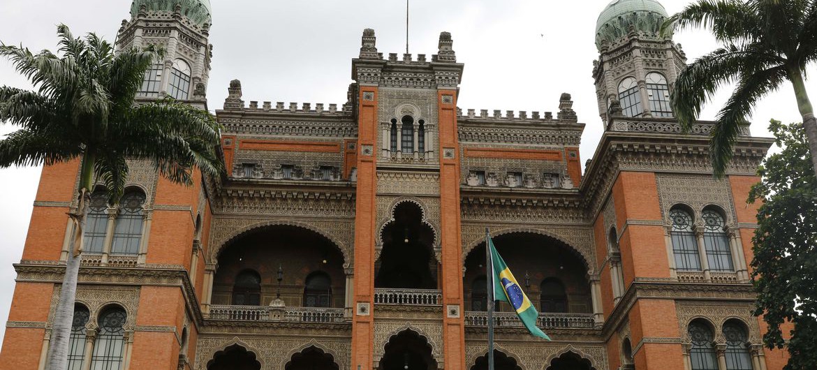 Castelo Mourisco, sede da Fundação Oswaldo Cruz (Fiocruz), em Manguinhos.
