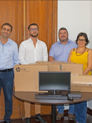 Novos computadores Câmara