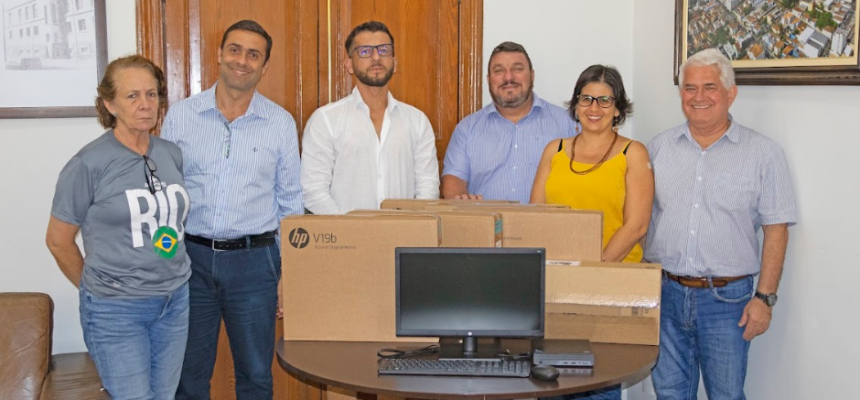 Novos computadores Câmara
