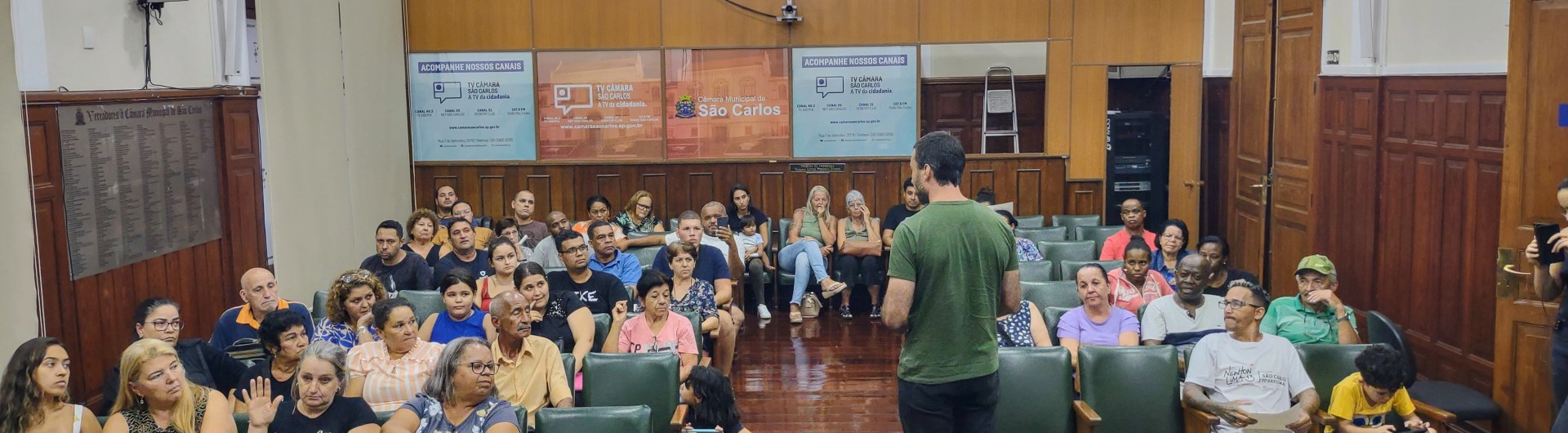 Foto Reunião Comerciantes Shopping Popular Djalma