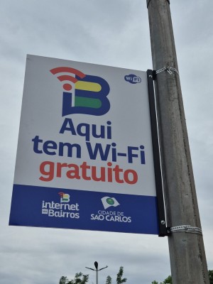 Foto - Internet nos Bairros - Jardim Embaré.