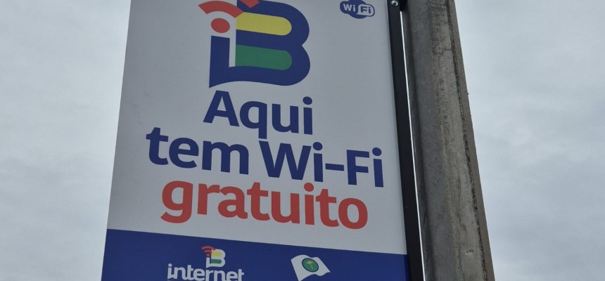 Foto - Internet nos Bairros - Jardim Embaré.