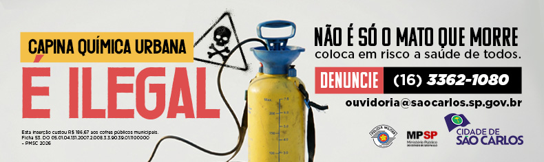 CAMPANHA: CAPINA QUÍMICA